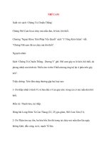 Bệnh Học Thực Hành: NHĨ CAM ppt