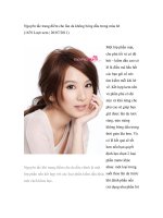 Nguyên tắc trang điểm cho làn da không bóng dầu trong mùa hè pps