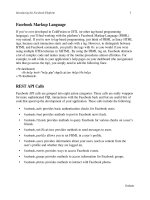 Facebook API Developers Guide PHẦN 2 pot