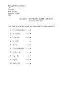 BÀI KIỂM TRA THƯỜNG XUYÊN LỚP 12 CB Năm học: 2010-2011 Đề 3 doc