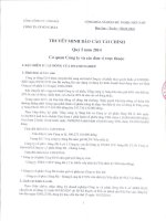 công ty cổ phần sông đà  6 thuyết minh báo cáo tài chính quý 1 năm 2014 cơ quan và các đơn vị trực thuộc