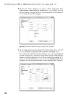 The Essential Guide to Dreamweaver CS4 with CSS, Ajax, and PHP phần 3 pps