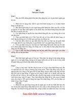 Đề thi tuyển dụng agribank ppsx