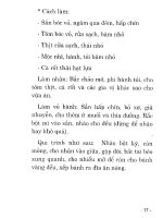 Cây lương thực cách chế biến và bảo quản part 4 doc