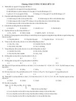 Chương 1 ĐẠI CƯƠNG VỀ HOÁ HỮU CƠ docx