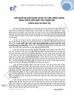 MỐI QUAN HỆ GIỮA NGHỆ THUẬT VÀ CUỘC SỐNG TRONG ĐOẠN TRÍCH VĨNH BIỆT CỬU TRÙNG ĐÀI (TRÍCH KỊCH VŨ NHƯ TÔ) docx