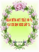 giáo án sinh học 7 tham khảo thủy tức