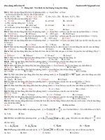 Xác định các đại lượng trong dao động docx