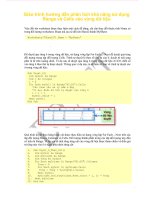 Giáo trình hướng dẫn phân tích khả năng sử dụng Range và Cells vào vùng dữ liệu phần 1 pdf