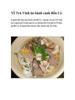 Về Trà Vinh ăn bánh canh Bến Có pdf