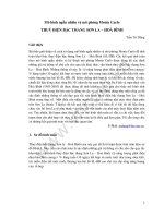 Mô hình ngẫu nhiên và mô phỏng Monte Carlo THUỶ ĐIỆN BẬC THANG SƠN LA – HOÀ BÌNH pot