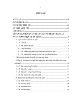 Đánh giá hiện trạng phát triển sản phẩm thủ công mỹ nghệ phục vụ du lịch của các doanh nghiệp trên địa bàn khánh hòa