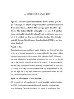 Ai không nên đi lễ hội, du lịch?Ngày nay, khi đời sống nhân dân đã khá lên pot