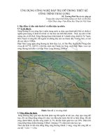 ỨNG DỤNG CÔNG NGHỆ ĐẬP TRỤ ĐỠ TRONG THIẾT KẾ CÔNG TRÌNH THẢO LONG pptx