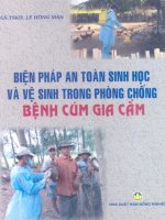 Biện pháp an toàn sinh học và vệ sinh trong phòng chống cúm gia cầm part 1 pot