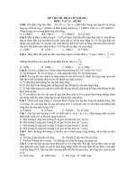 ĐỀ THI THỬ ĐH & CĐ NĂM 2011 MÔN : VẬT LÍ _ ĐỀ 002 potx