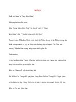 Bệnh Học Thực Hành: NHĨ NỤC docx