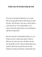 Chăm sóc trẻ bị tiêu chảy tại nhà ppsx