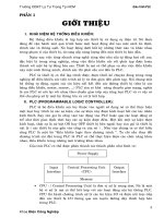 Giáo trình PLC PROGRAMMABLE LOGIC CONTROLLER