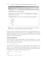 HOW TO DESIGN AND WRITE WEB PAGES TODAY phần 5 ppsx