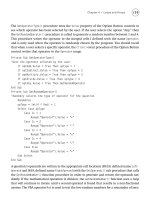 Microsoft Excel VBA Programming for the Absolute Beginner Second Edition phần 4 docx