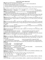 CHUYÊN ĐỀ AMIN-AMINOAXIT docx