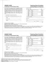 Teaching About Evolution and the Nature of Science - NAP (2004) Episode 11 potx