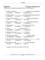 ONE WORD PREPOSITIONS - PART 5 docx