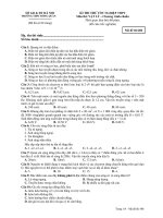 KỲ THI TỐT NGHIỆP THPT NĂM2011 Môn thi: Vật lý – ĐỀ 1 pps