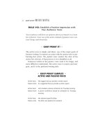 Learning Express goof-proof Business Writing PHẦN 3 pot