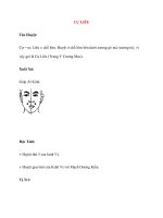 Lý thuyết Kinh mạch và Huyệt đạo: CỰ LIÊU pps