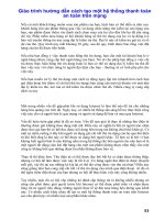 Giáo trình hướng dẫn cách tạo một hệ thống thanh toán an toàn trên mạng phần 1 pptx