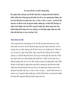 Ăn chay để bảo vệ môi trường sống doc