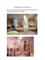 10 mẫu phòng sáng tạo và độc đáo cho trẻ pdf