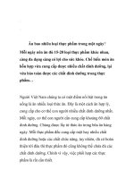 Ăn bao nhiêu loại thực phẩm trong một ngày docx