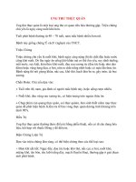 Bệnh Học Thực Hành: UNG THƯ THỰC QUẢN doc