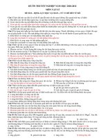 ĐỀ ÔN THI TỐT NGHIỆP NĂM HỌC 2010-2011 MÔN VẬT LÍ ĐỀ SỐ 8 doc