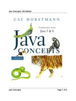 Java Concepts 5th Edition phần 1 potx