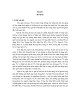 Nghiên cứu khả năng sinh trưởng, phát triển và năng suất của một số giống ngô nếp tại thừa thiên huế trong vụ đông xuân 2007 2008