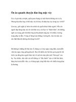 Ồn ào quanh chuyện đàn ông mặc váy pot