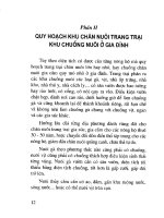 Biện pháp an toàn sinh học và vệ sinh trong phòng chống cúm gia cầm part 2 pdf