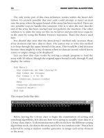 DATA STRUCTURES AND ALGORITHMS USING VISUAL BASIC.NET phần 3 docx