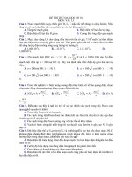 ĐỀ THI THỬ ĐẠI HỌC SỐ 10 MÔN: VẬT LÍ docx