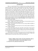 hoàn thiện kế toán chi phí sản xuất và tính giá thành sản phẩm tại công ty TNHH vinh khánh