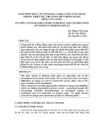 GIẢI PHÁP KẾT CẤU TENSAR VÀ KHẢ NĂNG ỨNG DỤNG TRONG THIẾT KẾ, THI CÔNG ĐÊ Ở ĐỒNG BẰNG SÔNG CỬU LONG pptx