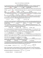 CÃC BAI TAP ÄIÃŠN XOAY CHIEU HAY pps