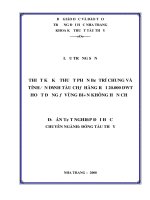 THIẾT kế kỹ THUẬT PHẦN bố TRÍ CHUNG và TÍNH ổn ĐỊNH tàu CHỞ HÀNG rời 20 000 DWT HOẠT ĐỘNG ở VÙNG BIỂN KHÔNG hạn CHẾ