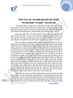 PHÂN TÍCH GIÁ TRỊ NHÂN ĐẠO SÂU SẮC TRONG TRUYỆN NGẮN “VỢ NHẶT” CỦA KIM LÂN potx