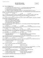 ĐỀ THI THỬ HÓA HỌC_No 13 ppt