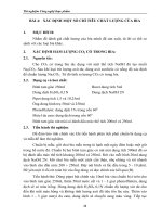 Thí nghiệm Công nghệ thực phẩm - Chương 2 Công nghệ lên men - Bài 4 docx